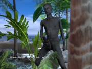 Preview 5 of Laura Island Adventures: The Tribe Island People And The Tourists Interracial - Episode 3