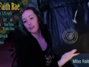 Preview 1 of Sub Funded Shiny Thigh High Boot Unpackaging - Miss Faith Rae's Femdom Live Stream - Preview