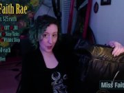 Preview 4 of Sub Funded Shiny Thigh High Boot Unpackaging - Miss Faith Rae's Femdom Live Stream - Preview
