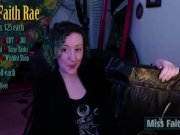 Preview 6 of Sub Funded Shiny Thigh High Boot Unpackaging - Miss Faith Rae's Femdom Live Stream - Preview