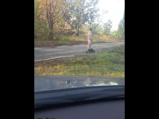 Strippin' NEKKED in the Middle of the Street