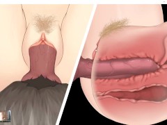 Loop queen - A giant werewolf fucking a huge tits blonde elven