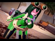 Preview 4 of My Hero Academia - Tsuyu Asui just wants you to touch her