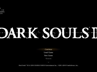 Пытаюсь пройти Dark Souls 3, пока моя девушка дает мне голову Эпизод 1