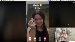 Pov video call sex with Virgin woman masturbates part 1 (video call sex Wanita perawan masturbasi )