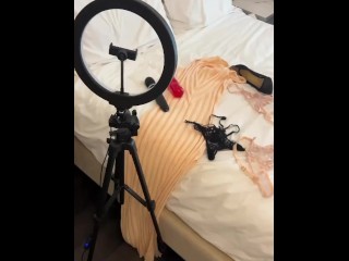 Hot blonde MILF is getting ready to get fucked Video