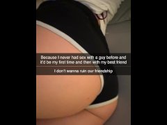Virgin wants to share a bed with best friend on snapchat