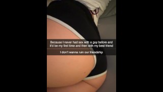 Broken Fantasy Jungfrau Möchte Auf Snapchat Ein Bett Mit Ihrer Besten Freundin Teilen