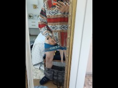 Intro while massaging my soft meat