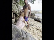 Preview 4 of Blowjob on the beach