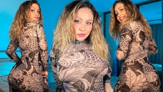 [4k] TRY ON SHEER DRESS WITH HUBOFCANDY / 透视潮流