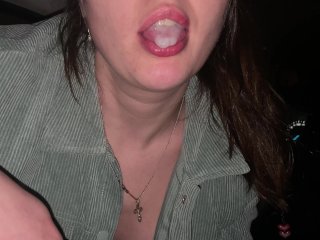 Screen Capture of Video Titled: Lover gives me mouth in the car after the party