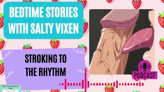 Acariciando al ritmo de audio Erotica por historias a la hora de acostarse con Vixen salados