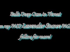 SHE HAS ZERO GAG REFLEX 16/16