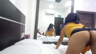 THIS TIME WE DID IT MORE FLUENCY!! HOMEMADE PORN WITH HOT STEPMOTHER