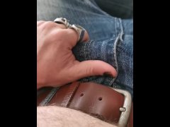 Teasing And Stroking This Big Beautiful Dick