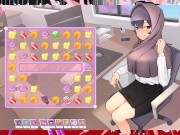 Preview 4 of Tsundere Milfin [ HENTAI Game  ] Ep.6 my boss is teasing me with her massive tits