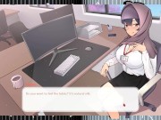 Preview 6 of Tsundere Milfin [ HENTAI Game  ] Ep.6 my boss is teasing me with her massive tits
