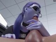 Preview 6 of Widow Takes You In All The Way To The Base~ 🍆💦💜 [Overwatch Hentai Animation]