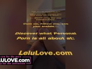 Preview 1 of Big tits babe naked outside then vibrator masturbation b4 sexy night out at the club - Lelu Love
