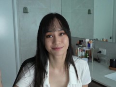 [4K] Transparent No Bra Wet vs Dry Try on Haul with Elixir Elf - Screenshot 1 of 16 - Hentai