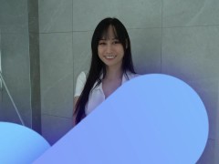 [4K] Transparent No Bra Wet vs Dry Try on Haul with Elixir Elf - Screenshot 10 of 16 - Asian Teen