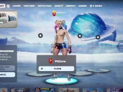 Fortnite Nude Mod Gameplay Topless Harley Quin Skin Gameplay [18+]