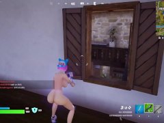 Fortnite Nude Mods Gameplay Lynx Nude Skin Installed Gameplay [18+]