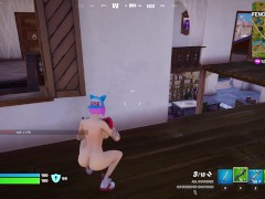 Fortnite Nude Mods Gameplay Lynx Nude Skin Installed Gameplay [18+]
