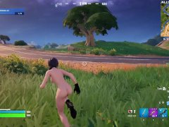 Fortnite Nude Mod Gameplay Rox Nude Skin Battle Royale Gameplay Match [18+]