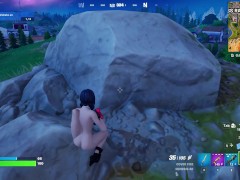 Fortnite Nude Mod Gameplay Rox Nude Skin Battle Royale Gameplay Match [18+]
