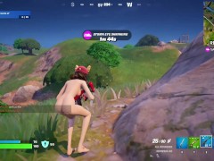 Fortnite Nude Mod installed Gameplay Battle Royale Match with Adult Mods[18+]