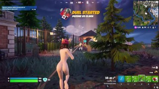 Fortnite Nude Mod installed Gameplay Battle Royale Match with Adult Mods[18+]
