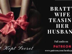 Bratty Wife Teases Husband in Boudoir Photoshoot - ASMR AUDIO - PORN FOR WOMEN
