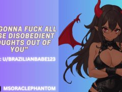 [F4M] Demon GF Breaks You After You Try To Break Up [FDom] [Riding] [RP]