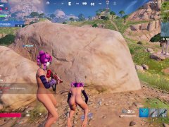 Fortnite Nude Game Play - Festival Lace Mod [18+] Adult Porn Gamming