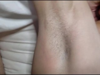 I suck, fuck, spit, and cum in her tasty natural armpits (stubble, sweaty)