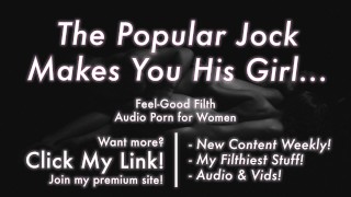 The Hot Jock Takes You & Spoils Your Pussy Erotic Audio For Women Dirty Talk