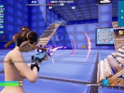 Preview 2 of Chun Li Skin Nude Mod Installed Gameplay Fortnite Red VS Blue Match With Nude Mods