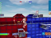 Preview 3 of Chun Li Skin Nude Mod Installed Gameplay Fortnite Red VS Blue Match With Nude Mods