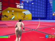 Preview 5 of Chun Li Skin Nude Mod Installed Gameplay Fortnite Red VS Blue Match With Nude Mods