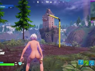 Fortnite Nude Mods Gameplay Razor Nude Skin Battle Royale Match [18+]