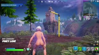 Fortnite Nude Mods Игровой процесс Razor Nude Skin Battle Royale Match [18+]