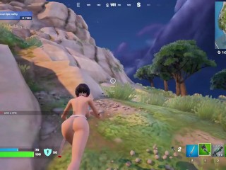 Fortnite Evie Nude Skin Gameplay Battle Royale Nude mod installed Match Adult Mods [18+] Video