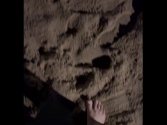 Pretty Bare Feet Walking in the Sand - Screenshot 13 of 16 - Bare