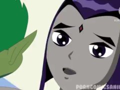 Horny Raven fucks her friend Animation UNCENSORED HENTAI