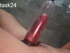 Tamang exercise lang ng alaga, shit banat na banat (penispump part1)