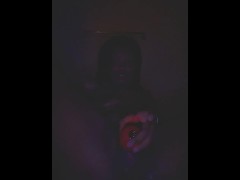 Watch me Play with my ROSE toy in the Bathroom