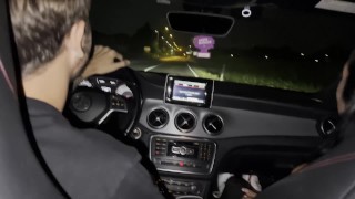 As we were coming home from the cinema in. car with friends, I started sucking the dick of the guy s