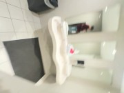Preview 4 of Cruising in JCPenney restrooms, they almost caugh me, PUBLIC JERK OFF, cumshot